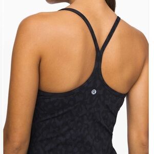 lululemon athletica Power Y Tank - Deep Coal/Black Camo